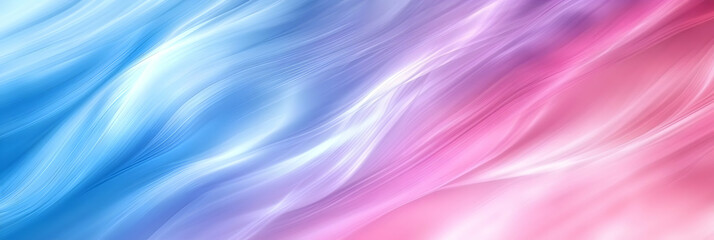 Obraz premium Abstract Pink Blue Wave Background Illustration