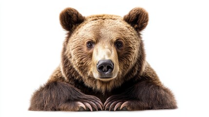 bear. bear on white background. animal