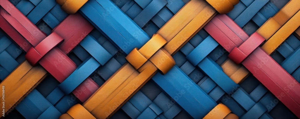 Aufkleber explore captivating woven patterns reminiscent of traditional irish patterns and mythical art, showc