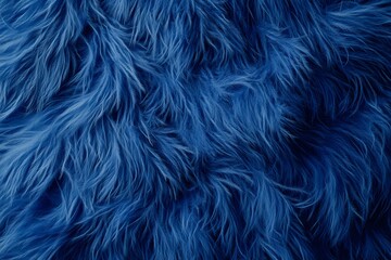 Fototapeta premium Dark Blue Feather Texture