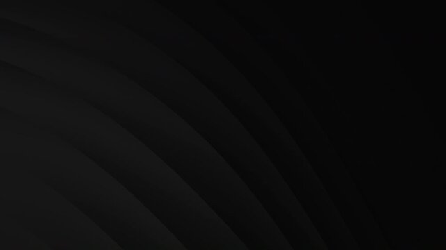 Dark abstract motion background with curvy wave pattern seamless looping animation