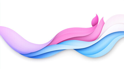 Vibrant abstract background featuring mesmerizing colorful waves, symbolizing chaos and unpredictability - Turbulence