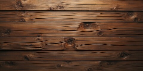 Fototapeta premium Dark Brown Wooden Planks Texture 