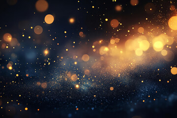 Fototapeta premium Stunning bokeh lights create magical, dreamy background effect