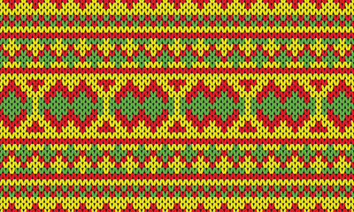 Seamless printable knitting patterns, wallpapers, ultra-high resolution raster illustrations, print-on-demand patterns.