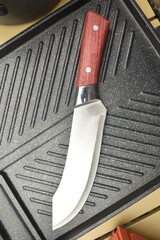 a unique knife for cooking anything. this knife is made of steel