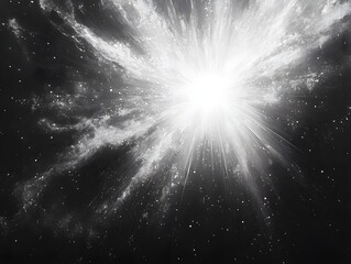 Cosmic Explosion, Abstract Light Burst