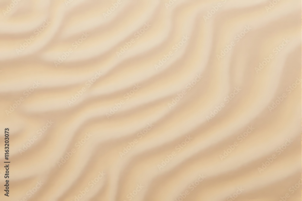 Poster abstract wavy beige texture with soft gradients on a smooth neutral background, showcasing natural p