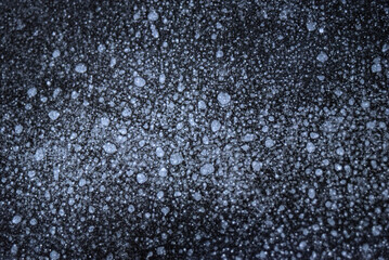 water drops on black background