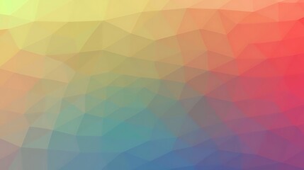 Obraz premium Abstract Low Polygonal Geometric Gradient Background