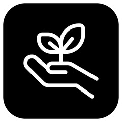 Editable plant a tree, seedling, go green vector icon. Environment, ecology, eco-friendly. Part of a big icon set family. Perfect for web and app interfaces, presentations, infographics, etc