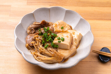 豚肉の肉豆腐