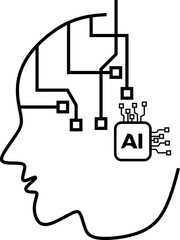 Artificial Intelligence Icon