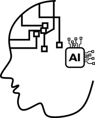 Artificial Intelligence Icon