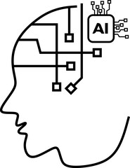 Artificial Intelligence Icon