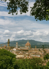 Fototapeta premium View of Florence, Italy Duomo