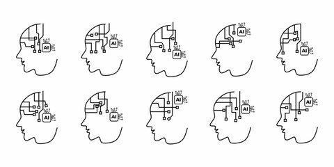 Artificial Intelligence Icon