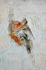 Minimalism contemporary high texture abstract painting colors composition background