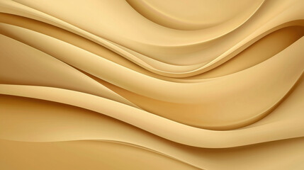 Obraz premium Graceful Curves of Sand Dunes Creating an Abstract Background Design in Beige