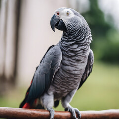 Obraz premium African Grey Parrot