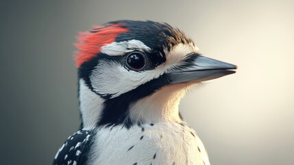 Fototapeta premium close up of a penguin