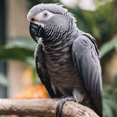 Fototapeta premium African Grey Parrot