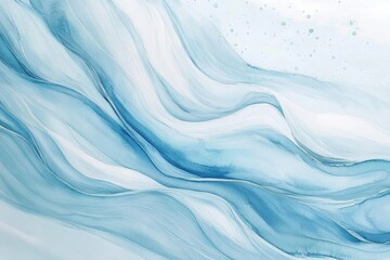 Abstract wavy background resembling frozen ocean waves. 