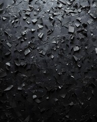 Fototapeta premium Abstract Black Cracked Texture
