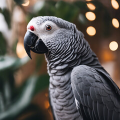 Obraz premium African Grey Parrot