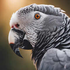 Fototapeta premium African Grey Parrot