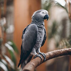 Obraz premium African Grey Parrot