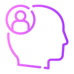 profile gradient icon