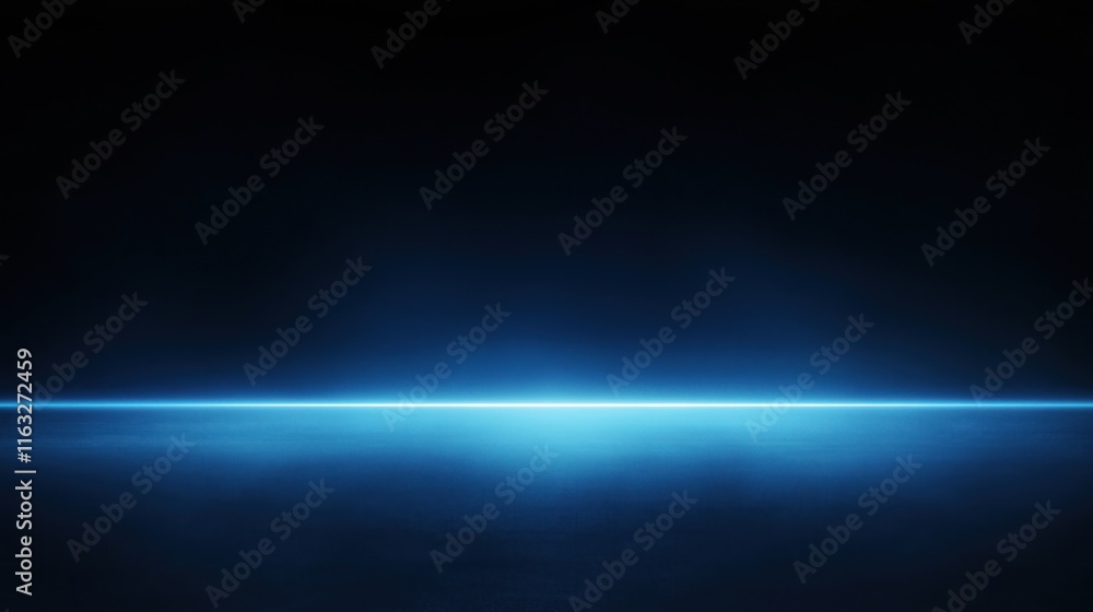 Poster abstract blue background with dark blue vignette. smooth gradient design creates modern, stylish loo