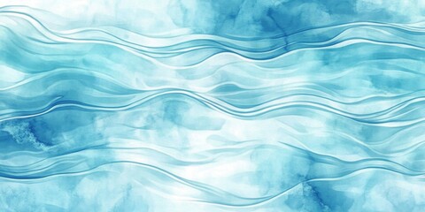 Fototapeta premium Unique artistic interpretation of water through digital techniques.