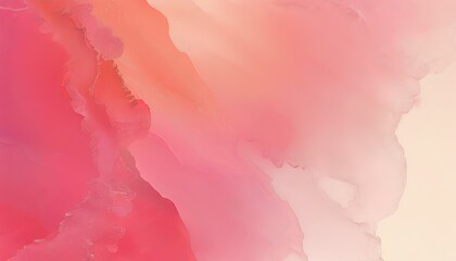 Obraz premium Serene Pink and Coral Abstract Gradient Artwork with Soft Blends and Textures