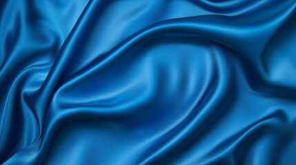 Obraz premium Royal Blue Silk Drape 