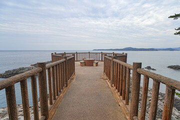 Obraz premium 碁石海岸