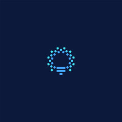 Lightbulb Technology Vector