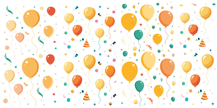 birthday party balloons