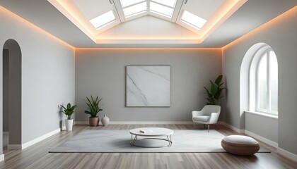 Modern minimalist living room design