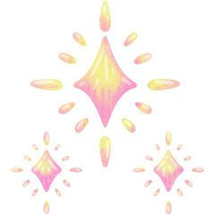 Hand Drawn Cute Star Illustration