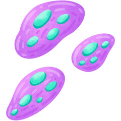 Hand Drawn Cute Meteor Illustration