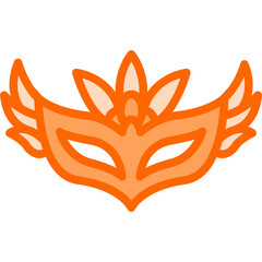 New Year'S Eve Mask Duo Tone Icon