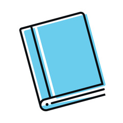 Book icon vector art. Book vector logo. Ebook icon