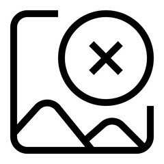 Multimedia Thin Icon