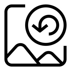 Multimedia Thin Icon