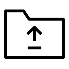 Folder Thin Icon