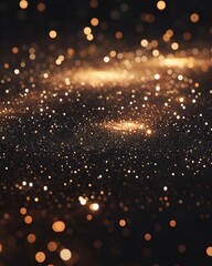 Fototapeta premium Golden Glitter Background