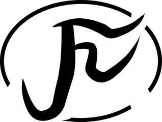 Initial letter CS logo design