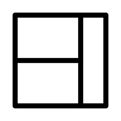 Cloud Computing Thin Icon